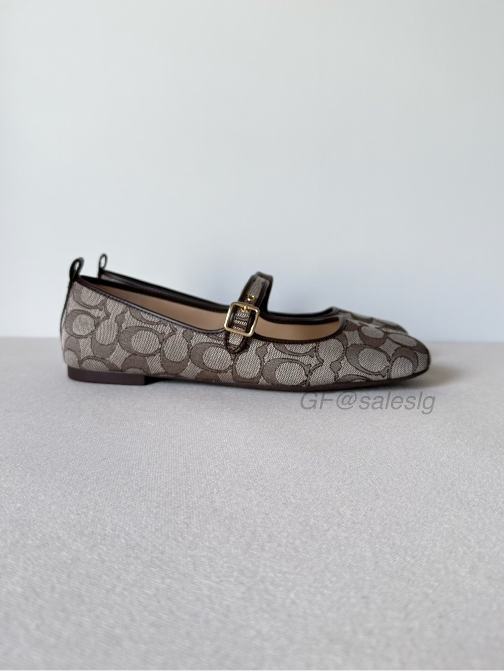 NWT Coach C Rivet Mary Jane
In Signature Jacquard oak/Maple CAP82 Size 9.5 - Picture 4 of 11